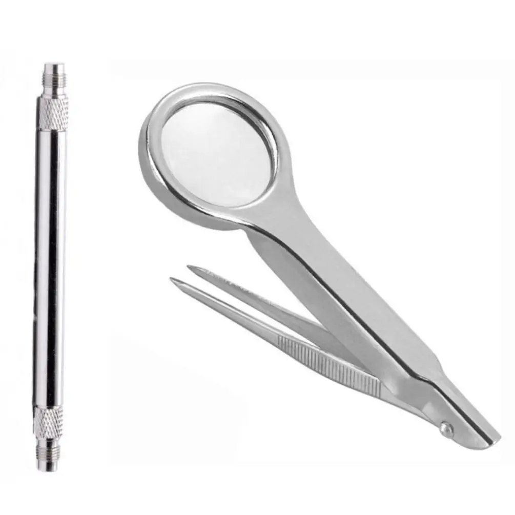 
EYE MAGNET WITH LOOP AND MAGNIFYING GLASS WITH TWEEZERS EYE CARE PRODUCTS ENT SURGICAL INSTRUMENTS MGI-OPTH-387 