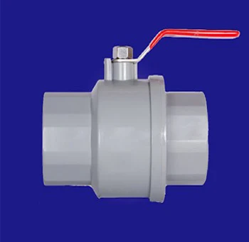 [New]One Atmosphere Hand Operated Plastic Ball Valve-Stainless Steel Handle Plastic Ball Pipe Fitting Inside Export From Vietnam