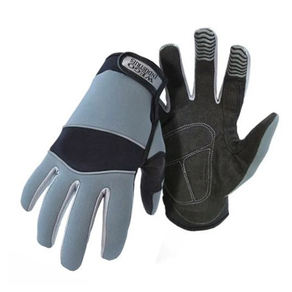 High Quality Mechanics Heavy Duty Mechanic Glove Anti Vibration Breathable Hard Work Gloves For Unisex