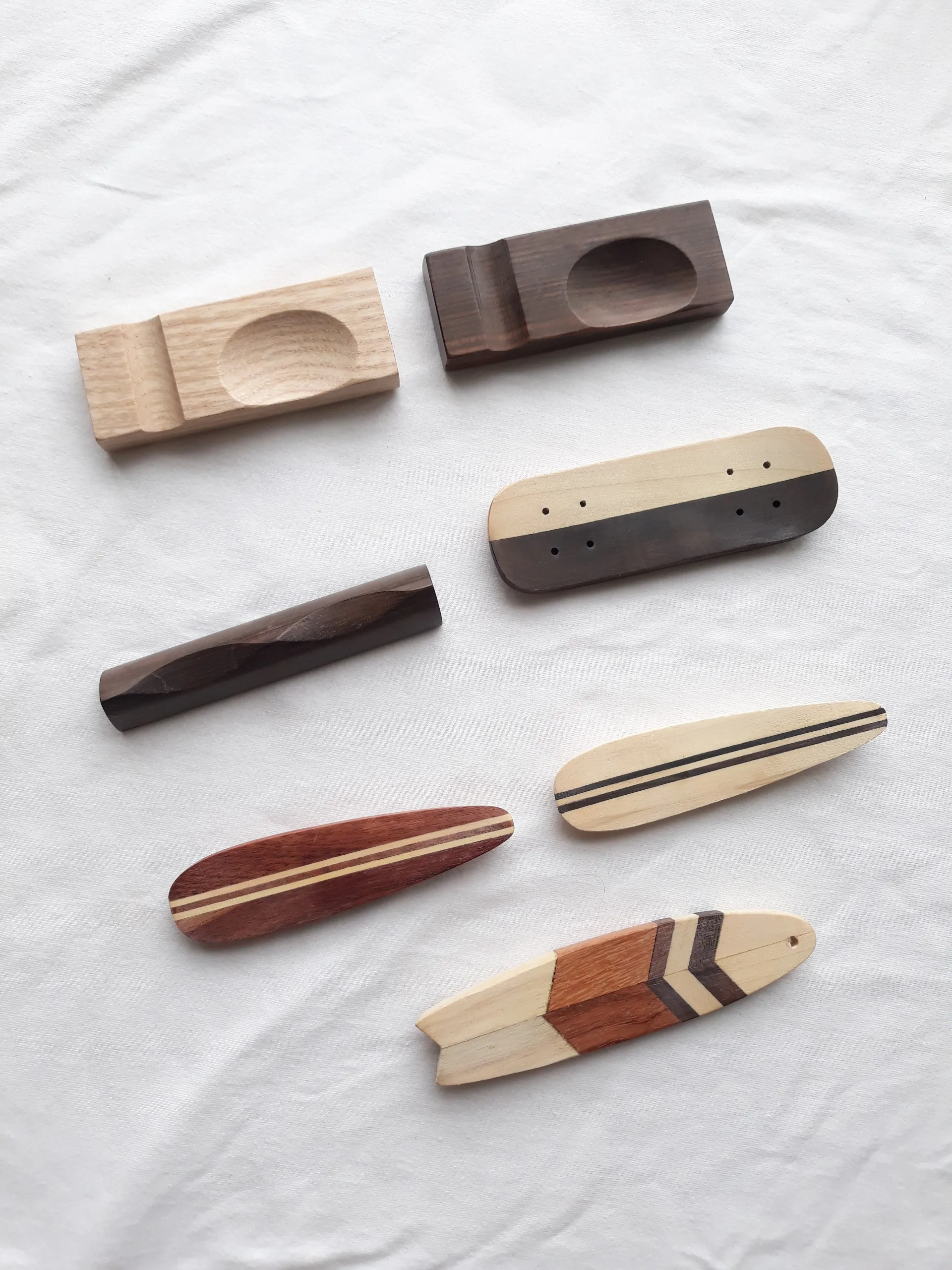 Mother of Pearl wooden Chopstick Rest spoon rest