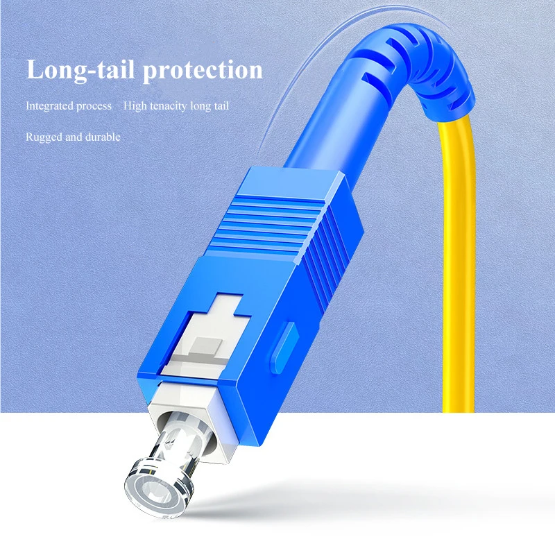 Разъем SC/ APC -- SC /UPC/одномодовый волоконно-оптический кабель перемычка оптический патч-корд