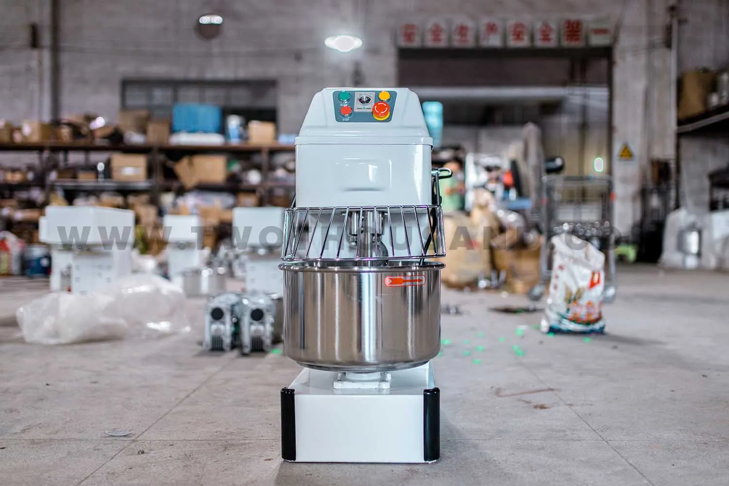 45L Belt And Chain Transmission ETL Commercial Spiral Dough Mixer HS40S