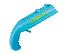 Wholesale Factory Direct Gun Shape Cap Zappa Plastic Novelty Bottle Opener