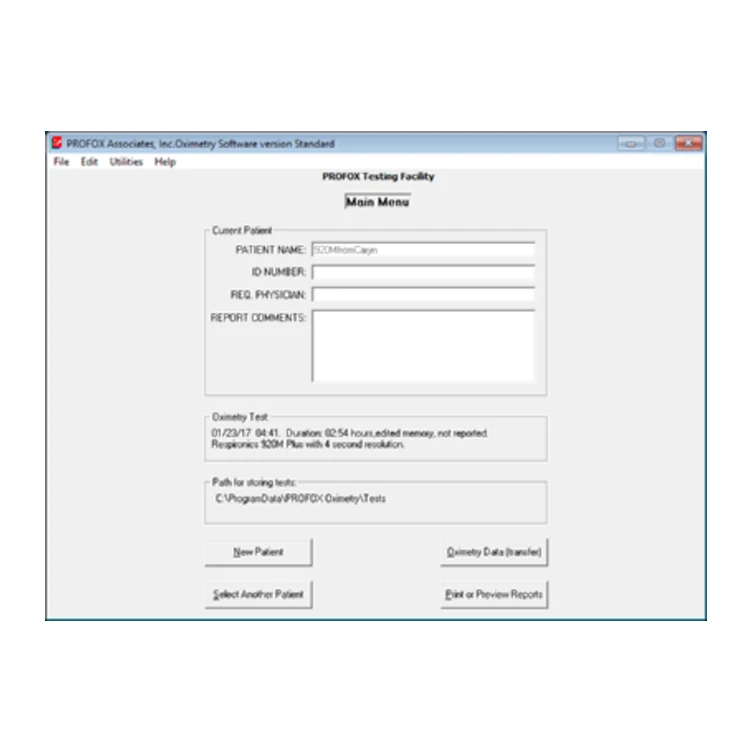 
Huge Demand ProFox Oximetry Software at Affordable Price 