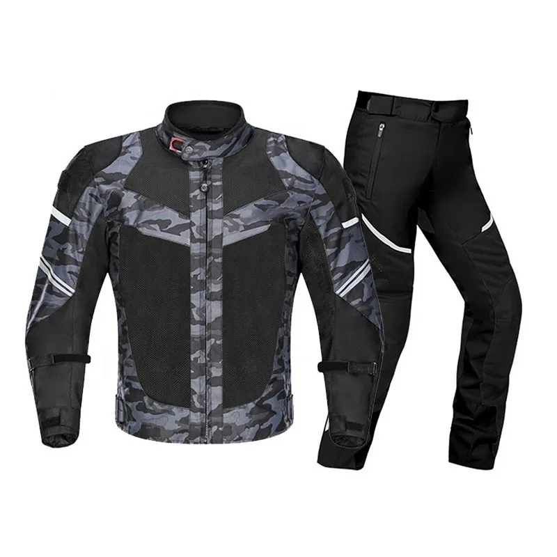 2022 Wholesale motorcycle cordura suit Fashion breathable Textile suit professional racing suit