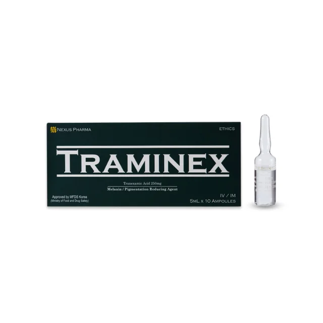 
Traminex Tranexamic acid Skin whitening injection for pigmentation and melasma 