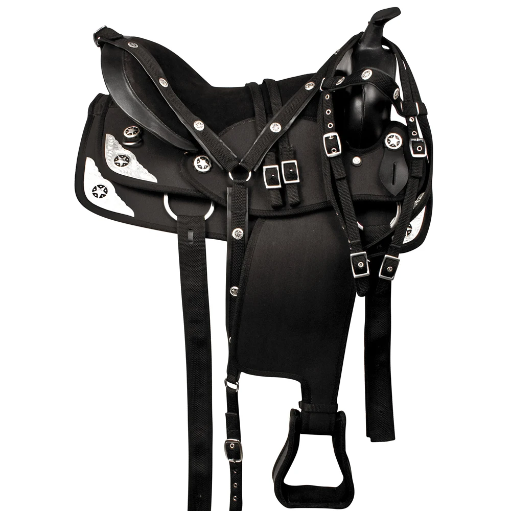 Horse Riding Jumping Saddle English Horse Riding Buffalo Dressage Saddle Western Saddle Direct from Factory Private Label PK