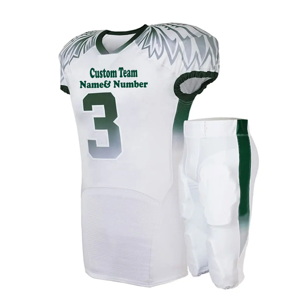 New Design Customized American Football Jerseys Custom Good Price American Football Uniforms