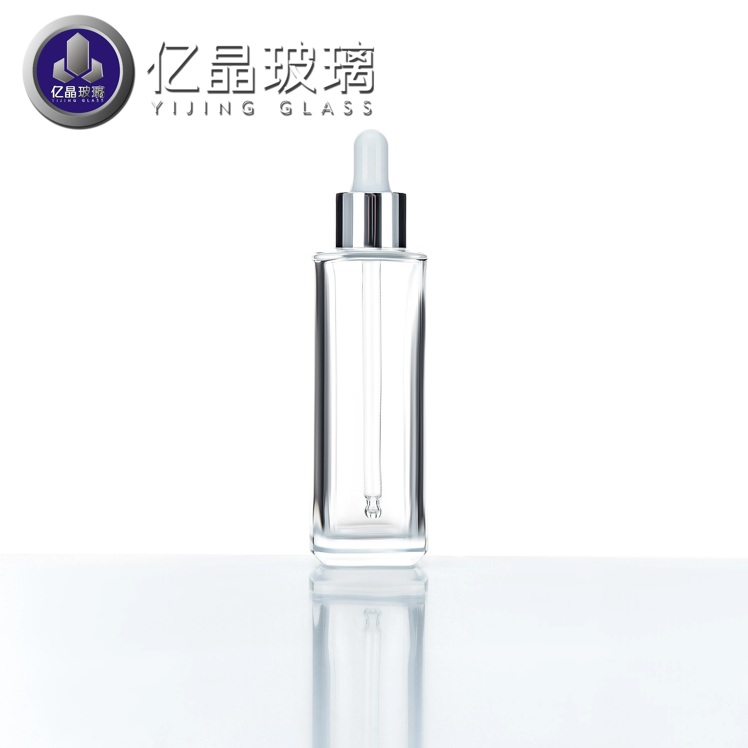 
China 85g Custom Color or White Facial Oil Essential Oil Bottle 60ml Diameter 36.5 mm 