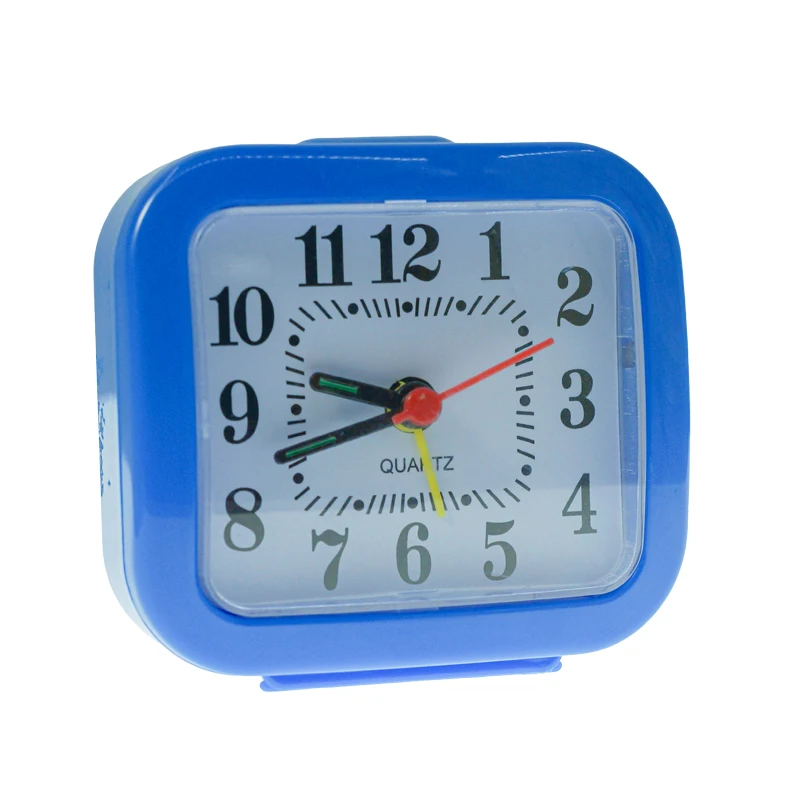 T117 Movement With Hands O Alarm Desktop Gear Table Office Desk Alarm Tabletop Box Quartz Clock