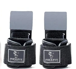customize High Quality Bodybuilding Power Weight Lifting Hooks, Pull Ups Deadlifts Weightlifting Grip Wrist Straps