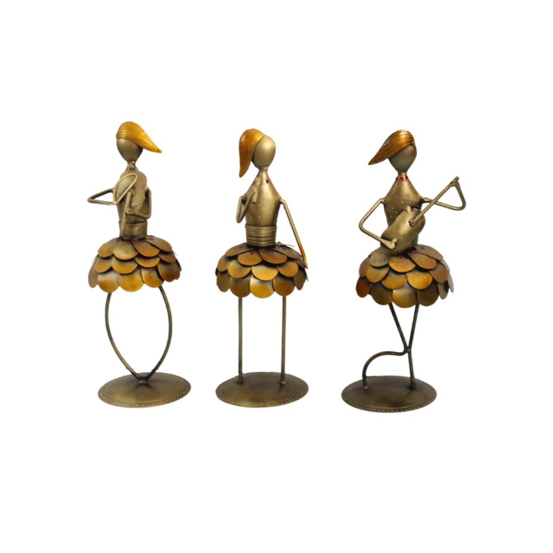 frok lady multicolour doll Newest Amazon Hot Selling Custom  Decorative Metal Luxury Party Office Home Table decoration