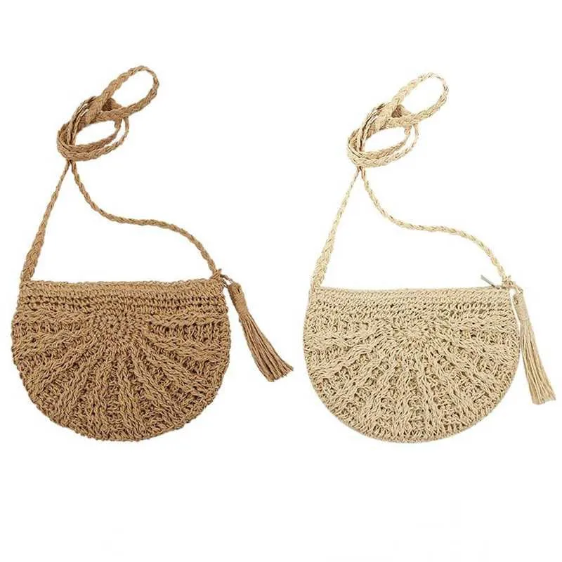 Best Sellers Eco Friendly Women Straw Bag Weave Handbags Handwoven Tote Summer Bag Beach Bag