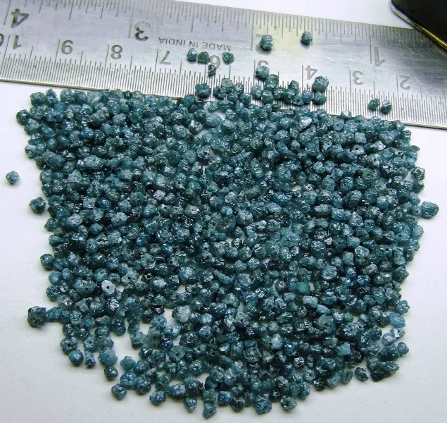 Natural Greenish Blue Uncut Rough Diamond Beads use for strands & necklace manufacture in india,Diamond Beads Strands