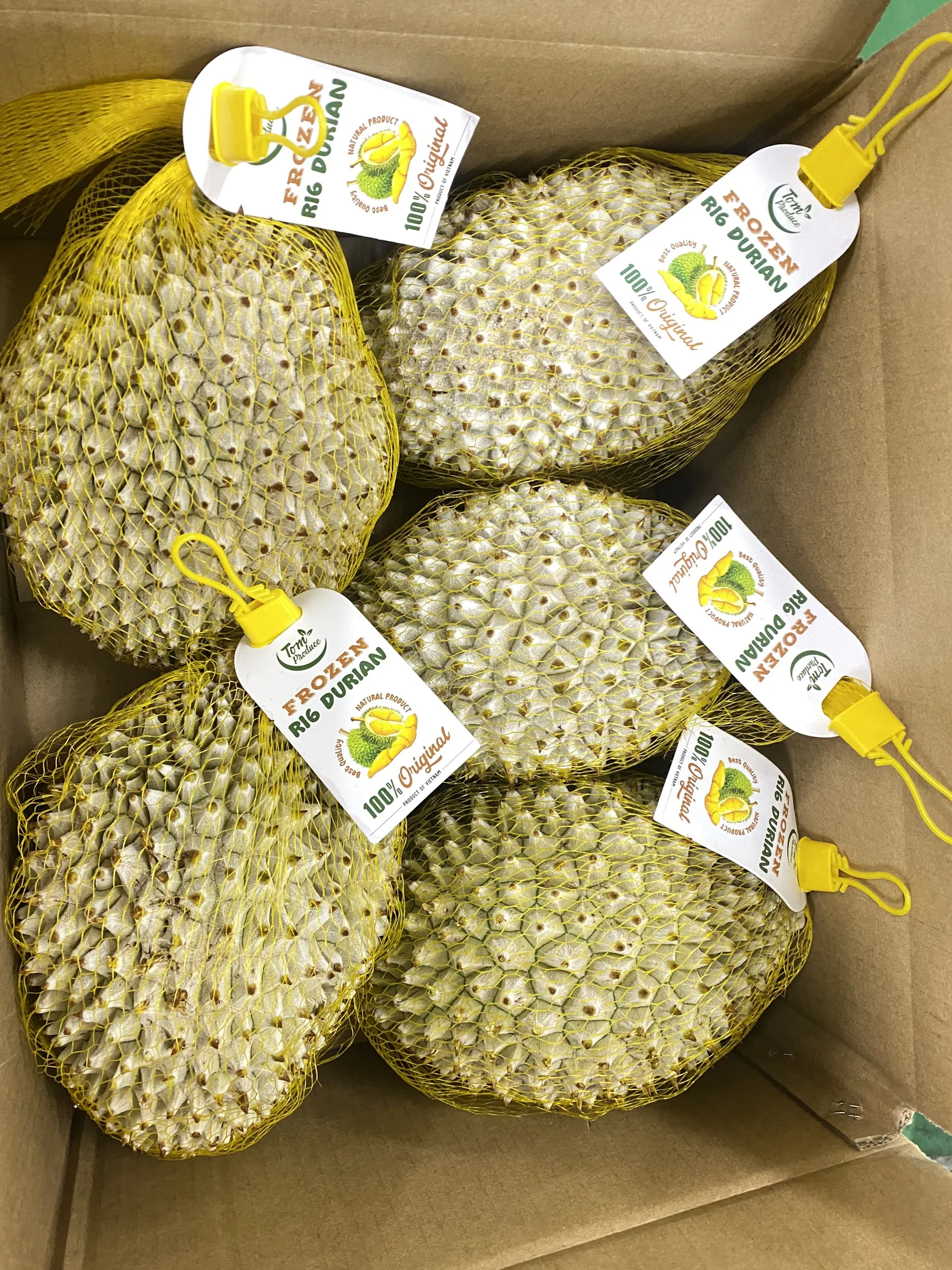 Premium Grade 500 - 1000 tons/ month  24 months Shell Life Sweet Taste Year Round Season Frozen Durian Export From Vietnam