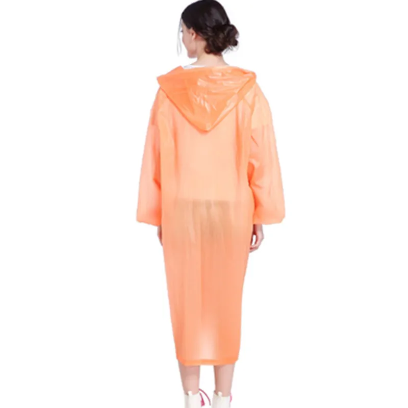 Eva Universal free size personal safe and security Waterproof  protective anti dust Rain coat Poncho