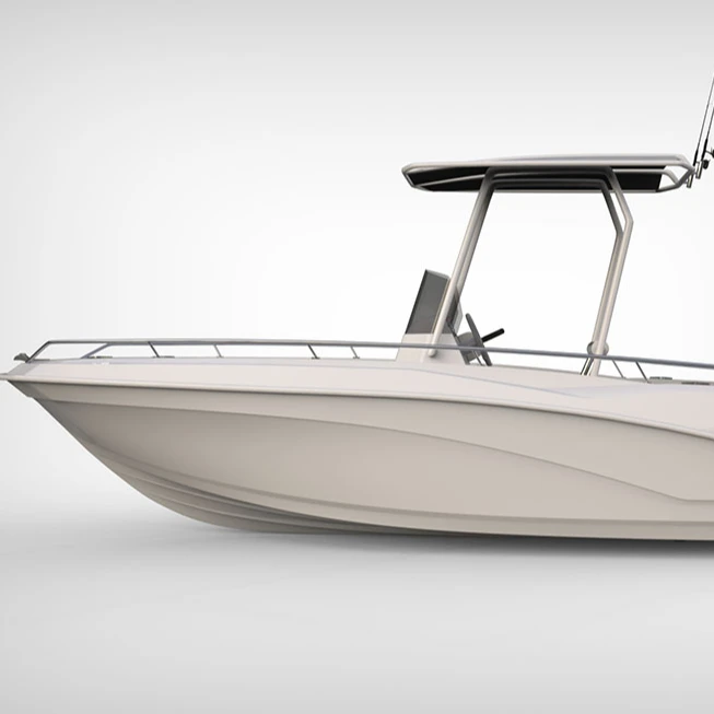 Alesta Marine Luxury Marlin 500 ECO Model WHITE New Fiber Glass Fishing Speed Boat Best Quality White Ocean Sea Lake River 5 M