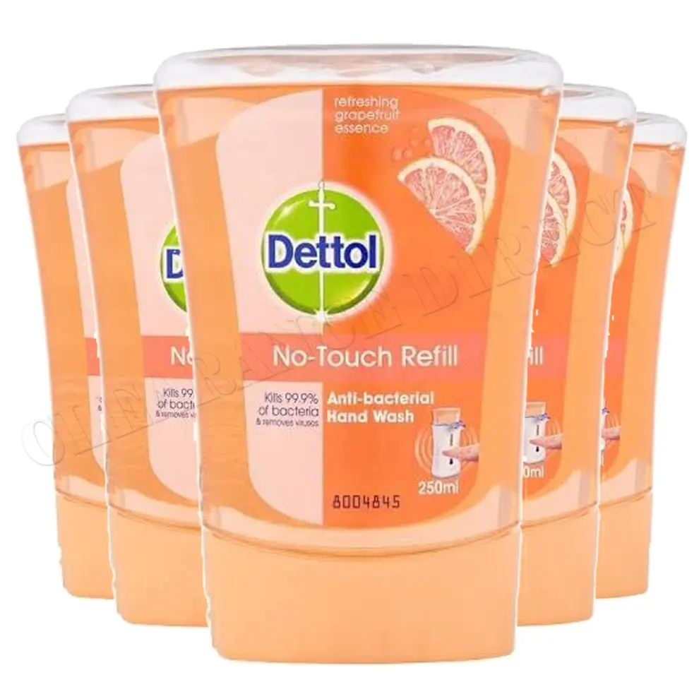 
2 X NO TOUCH REFILL DETTOL Grapefruit FLAVOUR 250 ML 2023 EXPIRY DATE BRAND NEW 