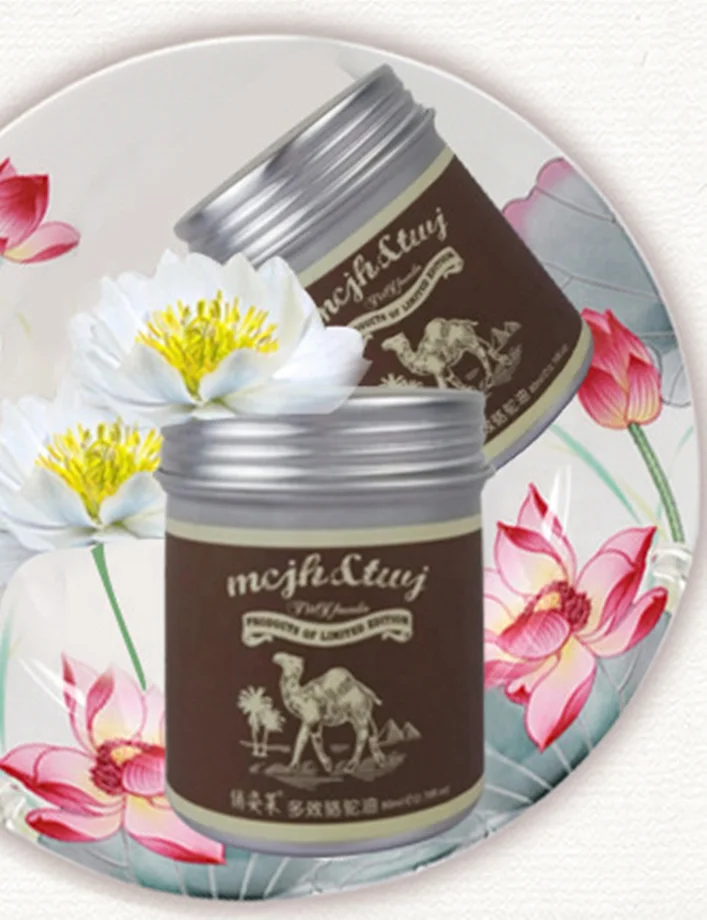 Dry Skin style suitable of  Organic Camel milk Moisturizing cream for hair and  hand body Private Label Cosmetic manufacturer