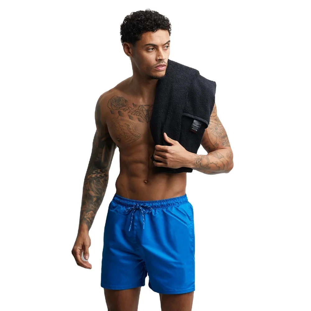 Beach Shorts Mens Waterproof Board Shorts Blank Swim Trunks