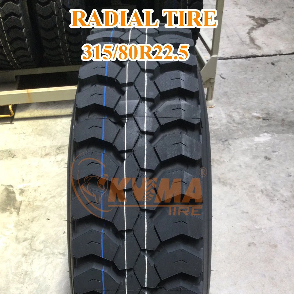 Грузовая шина KUMA радиального размера 315/80R-22.5-высокое качество сделано во