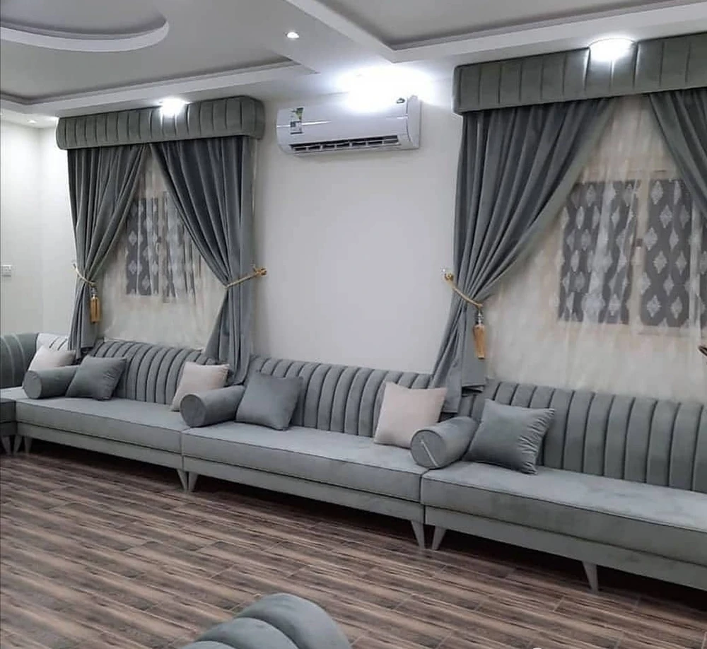 Марокканский диван Sedari Марокканская джалса роскошный комплект U-диванов для марокканского салона деревянный диванов деревянные наборы мебели гостиной