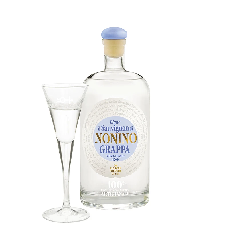  Итальянское белое виски высокого качества OEM Grappa Nonino Monovitigno Sauvignon Blanc 500