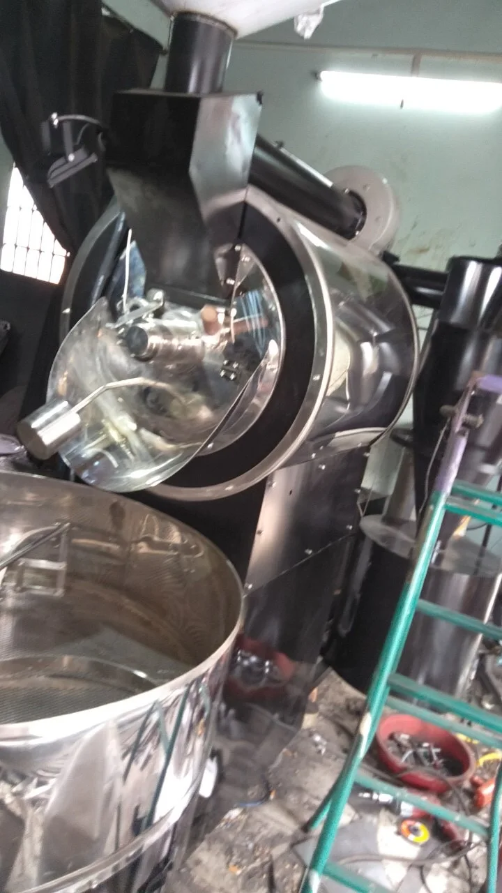 Commercial industrial coffee bean roaster/roasting machine full size 5kg to 120kg