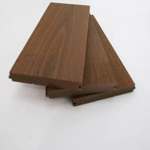 
Heat Treated Solid Ash Wooden Flooring (T&G) Wholesale 
