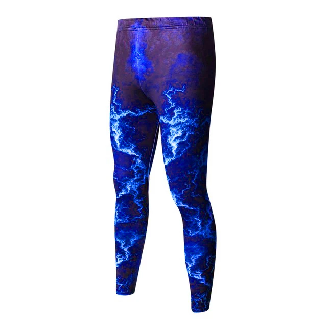 Hot Selling Trending Customized Panel Men Leggings Fitness Wear Compression Pants Sustainable Seamless Tights For Men