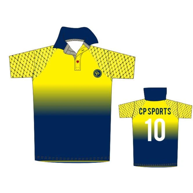 Рубашки для крикета сублимационная цифровая печать на