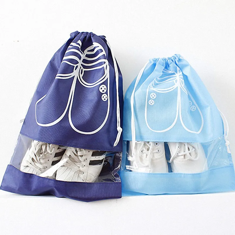 Best selling customized logo easy to use portable dust proof water resistant large capacity shoe bag