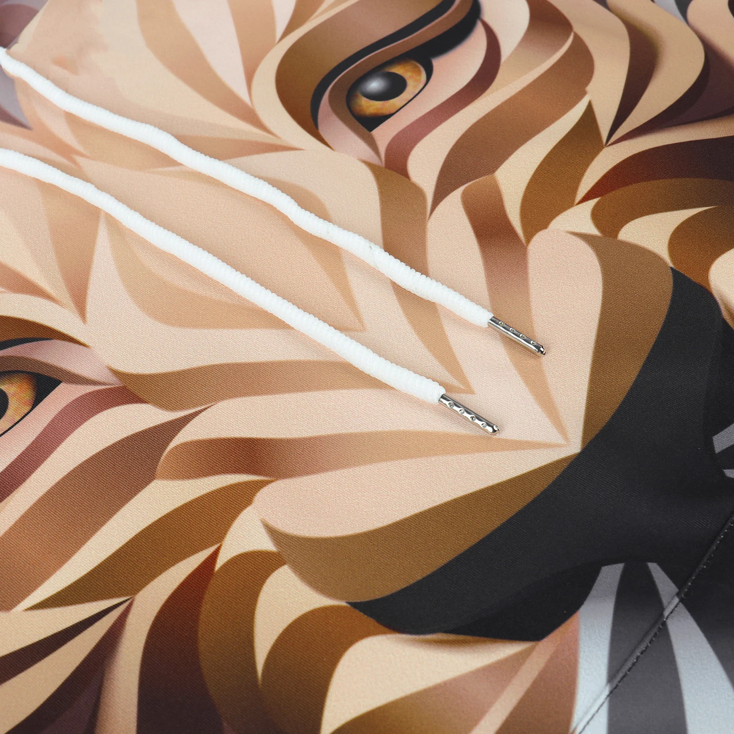 Mountain Adventure Lion Sweatshirts Hoodies Jacket Hot Selling 2021 Wholesale 3d Animal Wolf Printed Anime Hoodies For Men