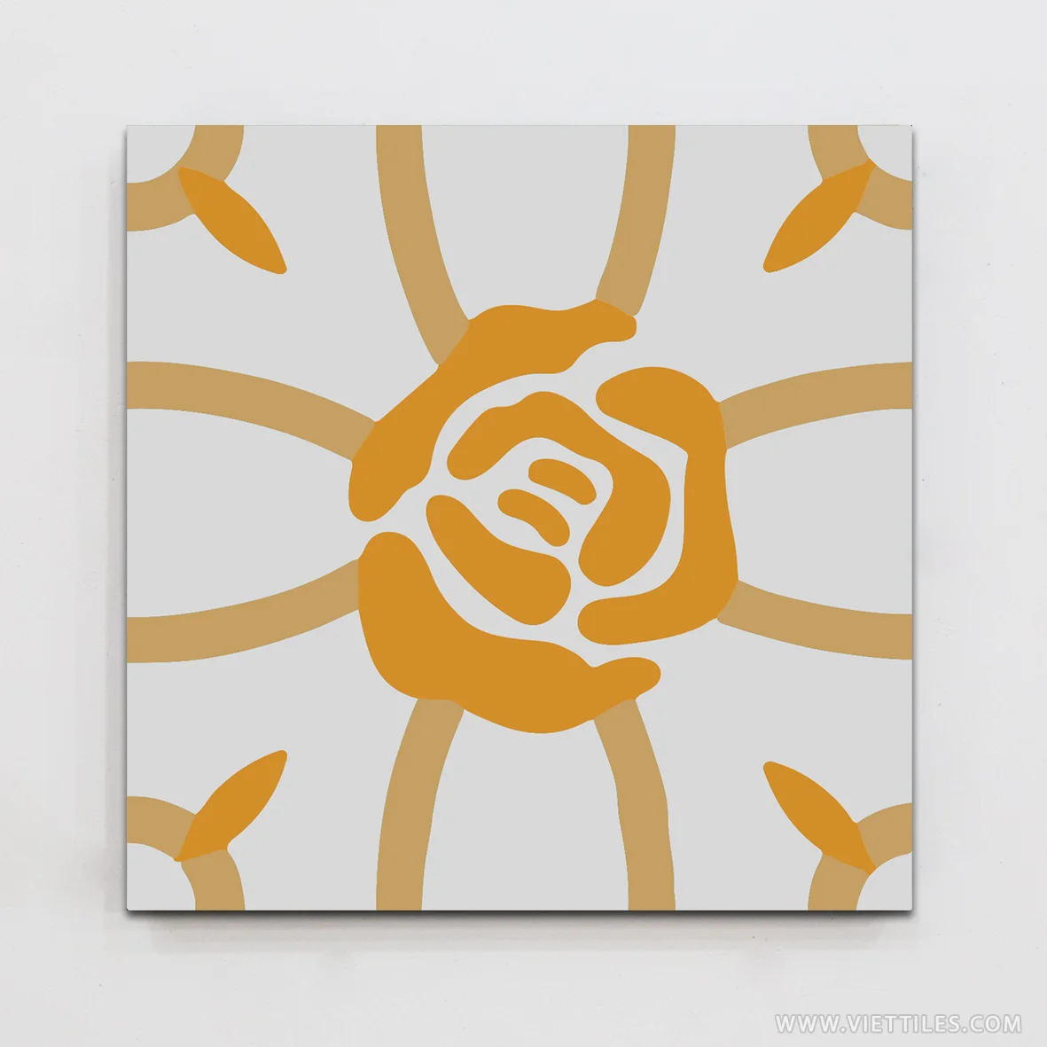 Высококачественная керамическая плитка ручной работы с цветочным узором