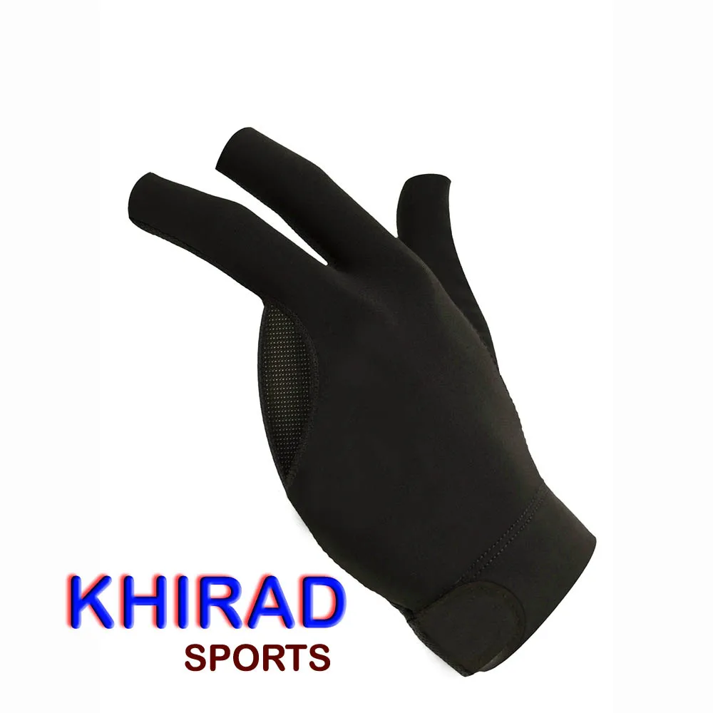 New Style 2020 Wholesale Custom 3 Finger Pool Billiard Gloves With Made Lycra.