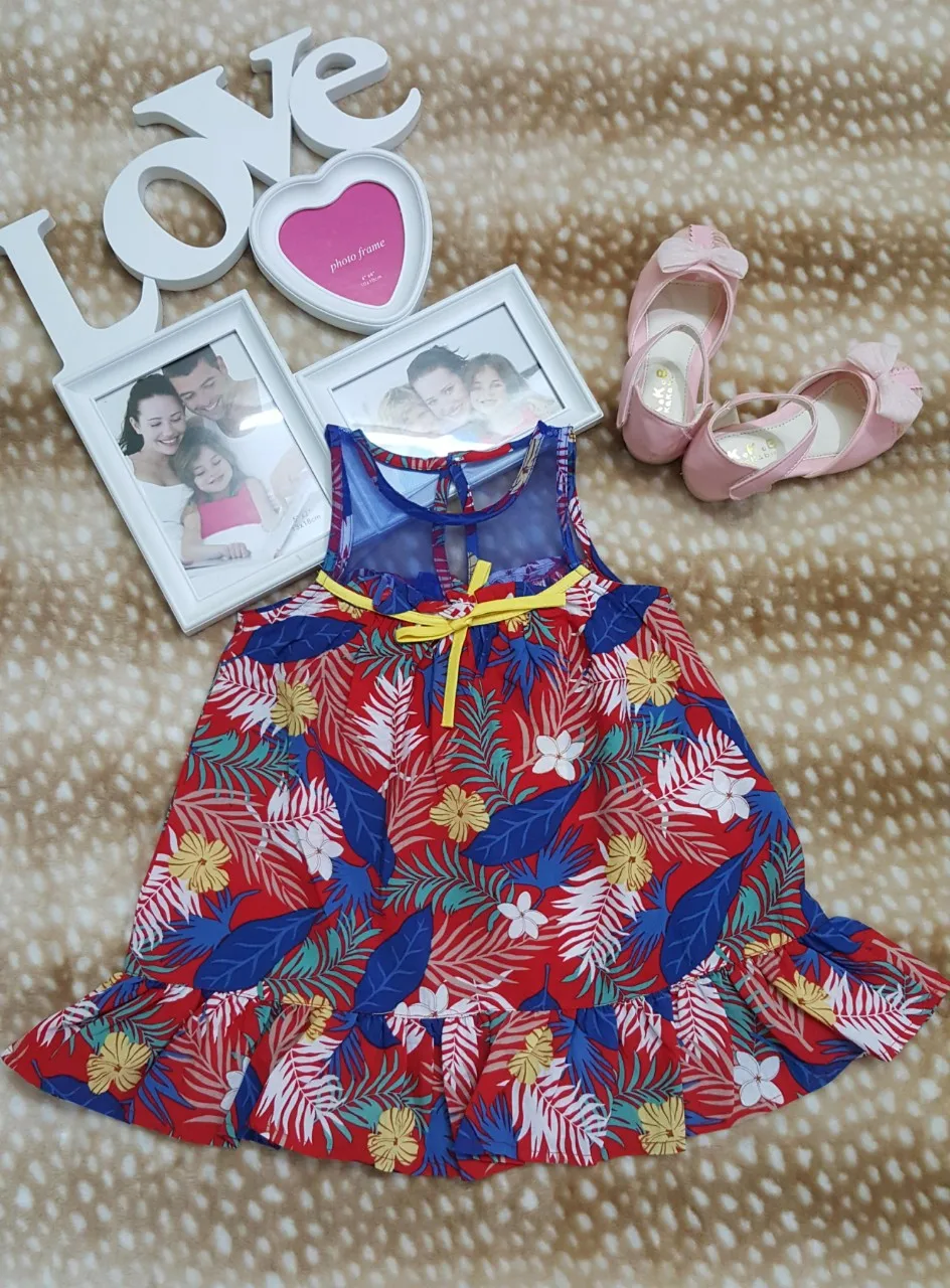 Retro Style Kids Dresses For Toddler Girls Long Sleeve Costume Cute Collar Cotton Clothes Dress for Kids