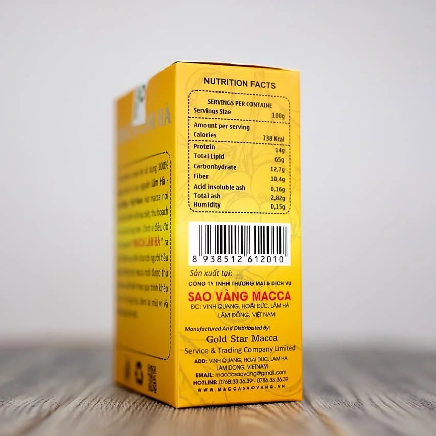 ISO Certification Dry Cracked in Shells Dried Style 250 gram 25+mm Macadamia nuts (yellow box) from Vietnam