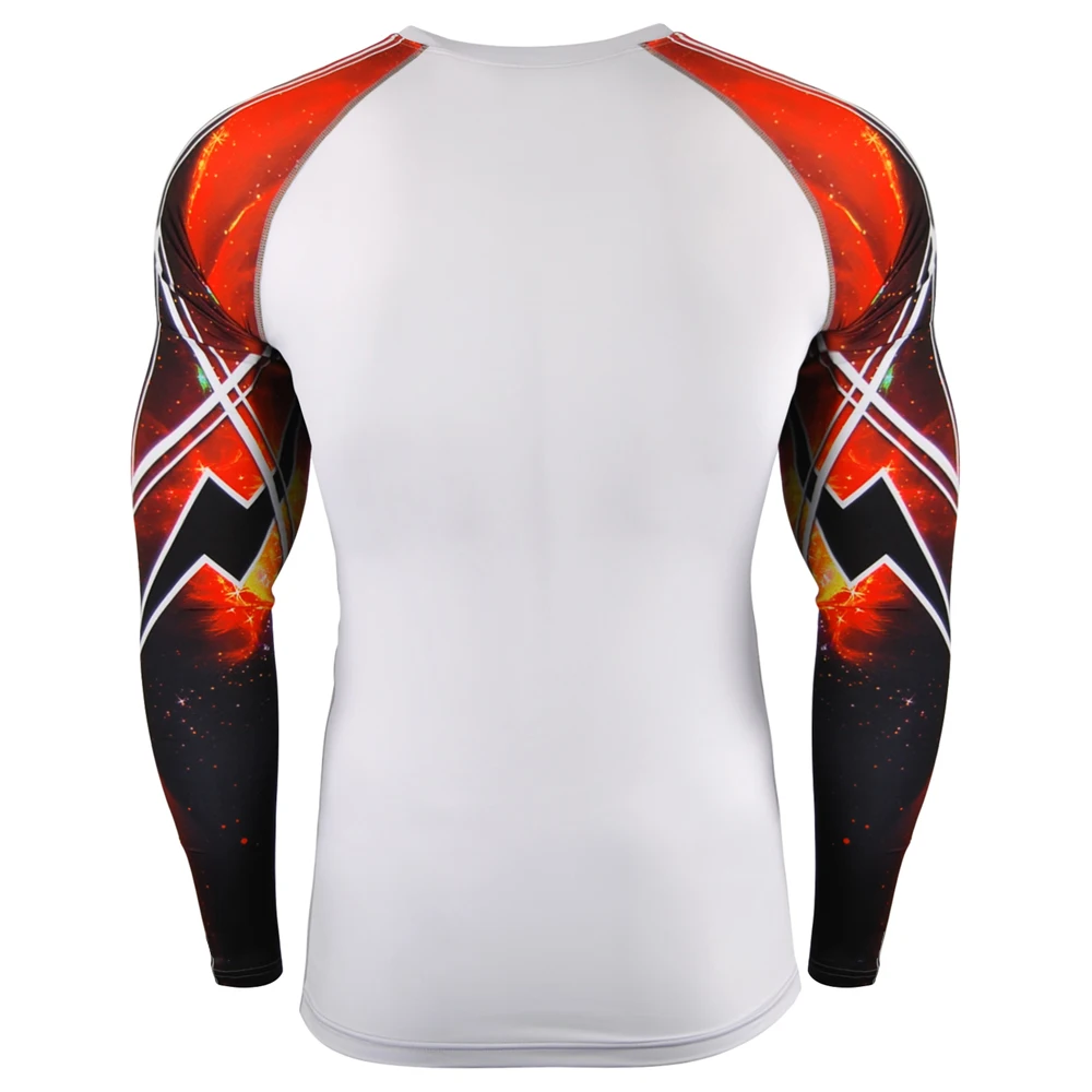 
Custom Blank MMA Rash Guard long sleeve rash guard men protection clothes chest guard 