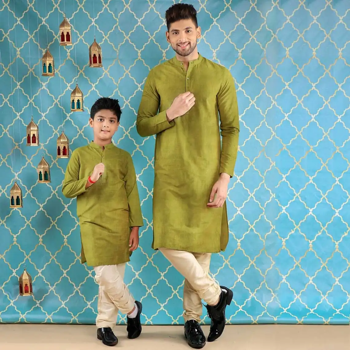 Cotton kurta pajama indian traditional wedding dress cotton shirt boys shirt children shirt dress
