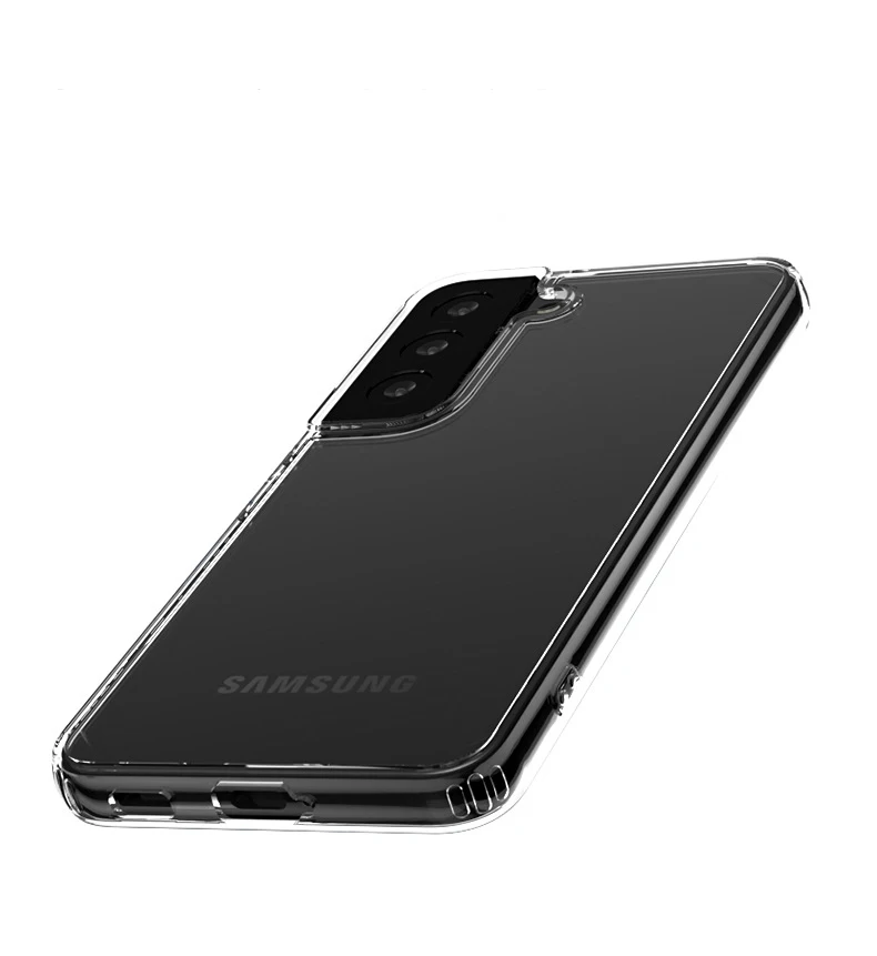 Хит продаж кристально прозрачный акриловый жесткий чехол для телефона Samsung Galaxy S22 Plus