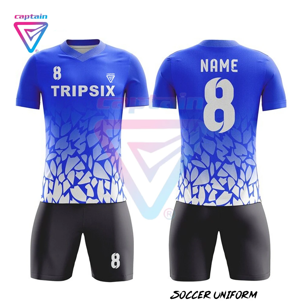  2020 2021 новая простая Спортивная сублимационная форма для футбольной команды с индивидуальным принтом