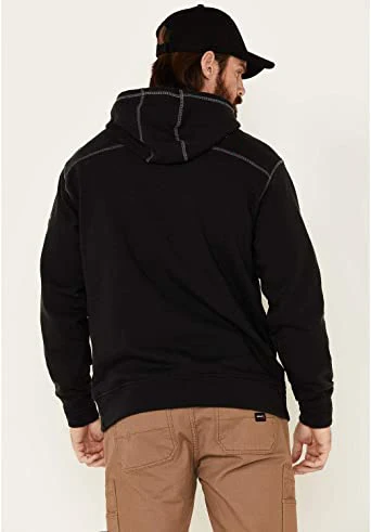 Customized FR Polar Tec Hoodie Mens Durable Wind and Water Repellent Sweatshirt warm sweatshirt with hoodie and kangaroo pocket