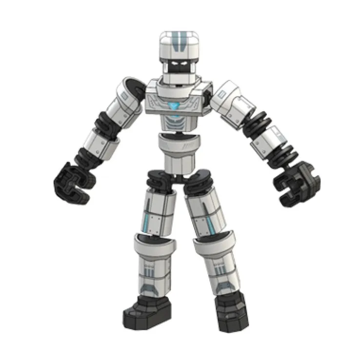 Высококачественная игрушка шестерни серии фигурок простая сборка игрушка-робот человека с шарнирной структурой продукт легко собирается