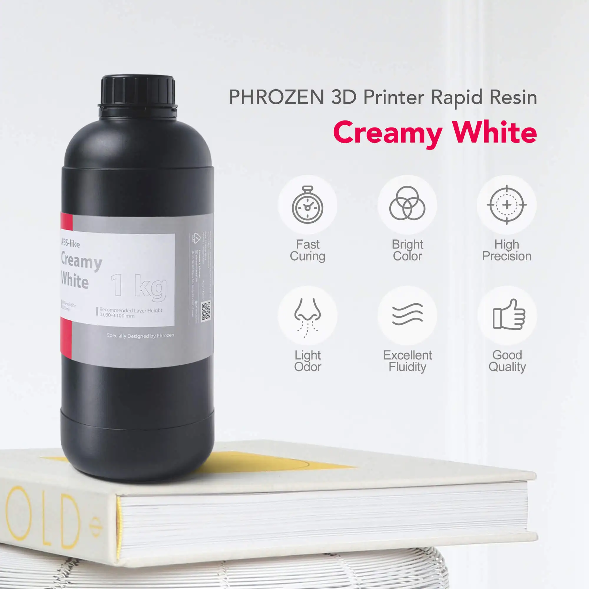 Phrozen - 3d printer resin - ABS-like Resin Creamy White - not FOB price