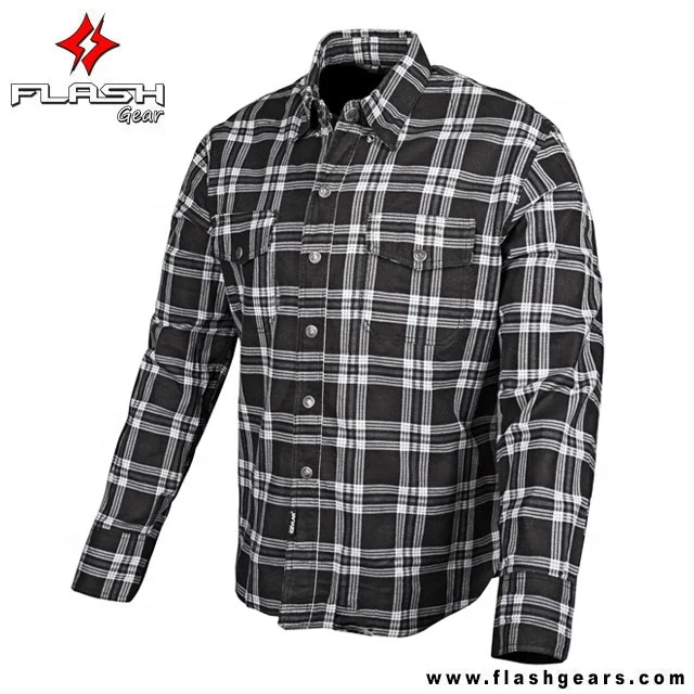 Custom Made Motorcycle Casual Shirt Protective Lined Motorcycle Shirt Custom Design Motorcycle Rider Casual Shirt
