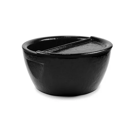 Superior Quality Black Color Copper Foot Spa Pedicure/Manicure Bowl With Half Cover At Affordable Price
