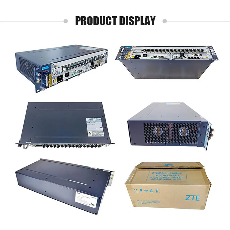 100% New ZTE C320 OLT Gpon ZXA10 10G uplink GPON 8 16 32 ports with SMAX/GTGH/GTGO/C++ SFP