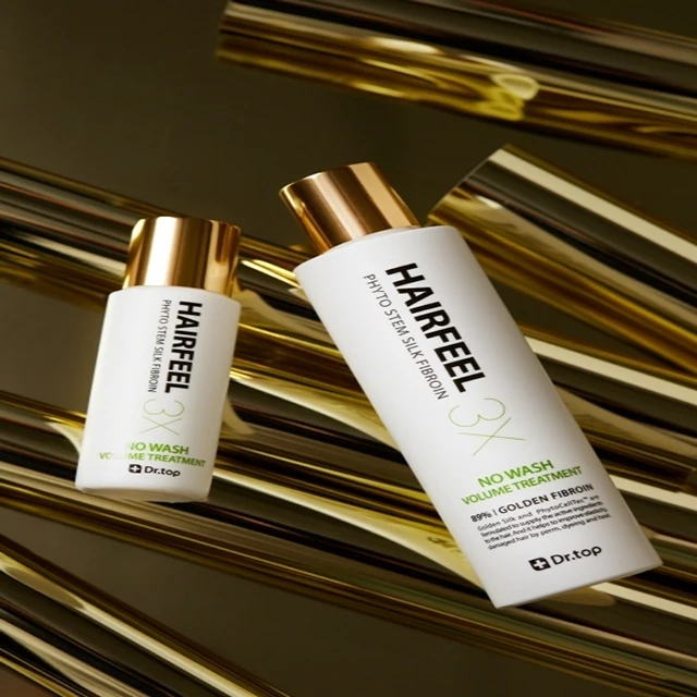 
Dr.TOP HAIRFEEL 3X Phyto Stem Silk Fibroin 190ml Hair Treatment Made in Korea 89% of Golden Fibroin OTILTD 