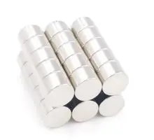 Neodymium Disc Shaped  Magnets  36x10 N35 / N45  / Round Magnets / Silver Magnets