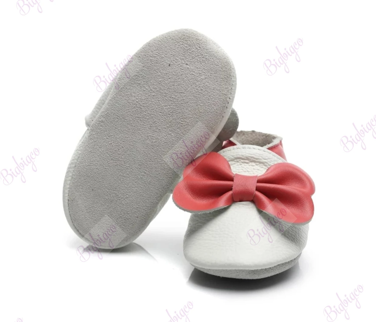 
Genuine Leather Kid Shoes baby slippers 